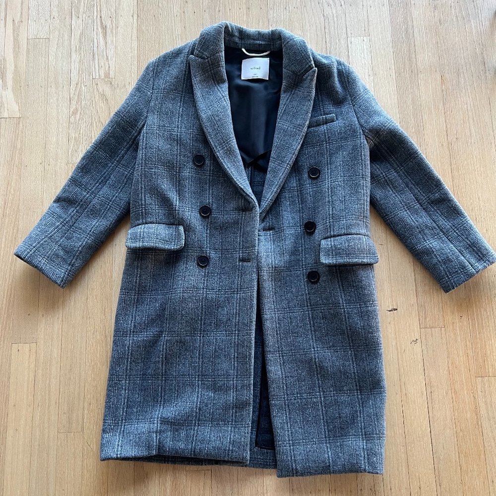 Aritzia Wilfred Cashmere and Wool Coat Size Small